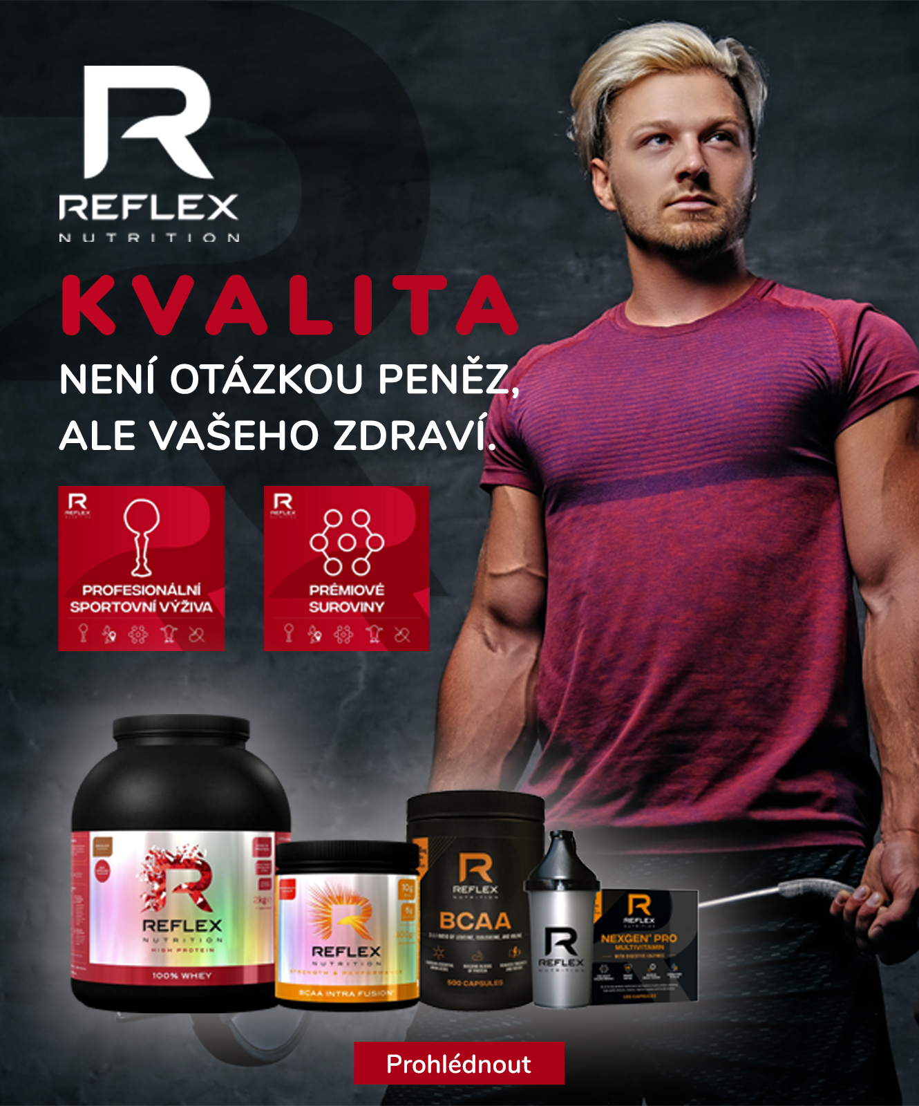 špičková kvalita fitness reflex